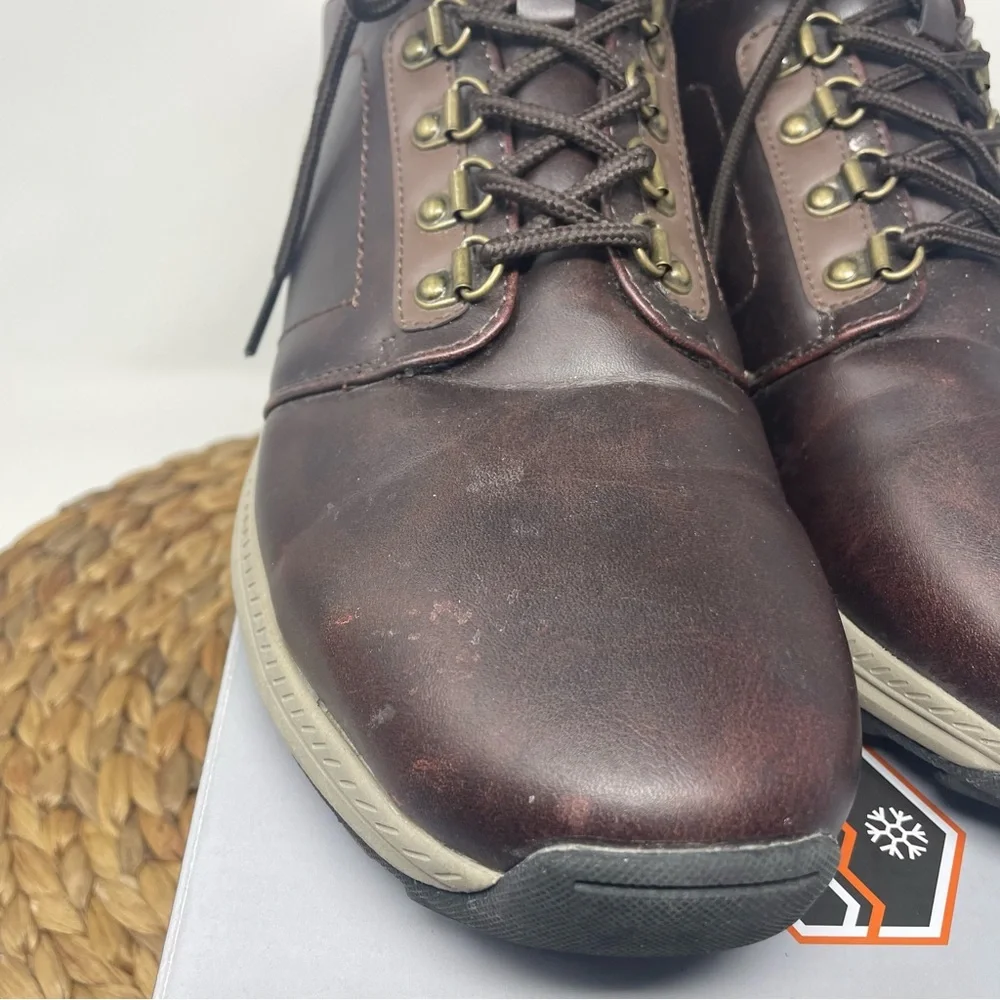 KHOMBU Men's Nick Boots Brown with Box size 12